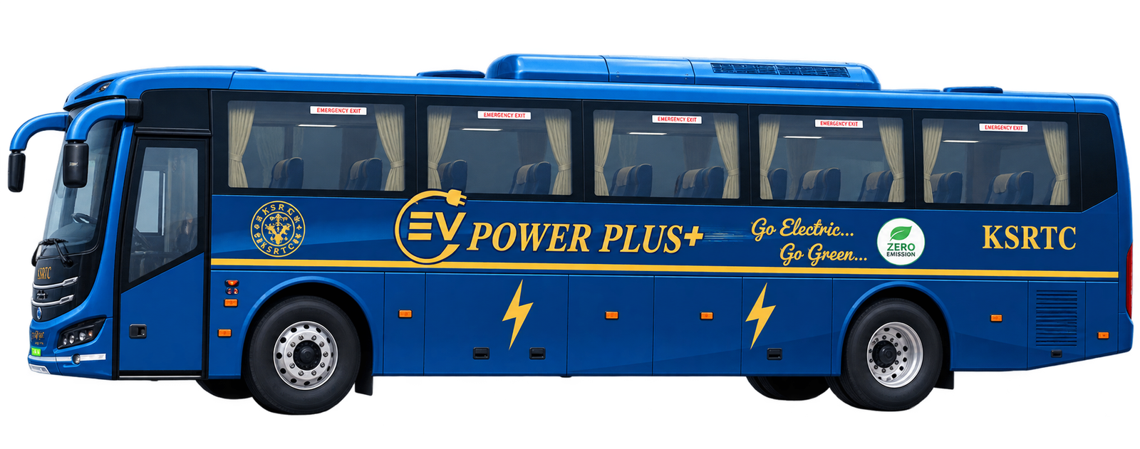KSRTC EV Power Plus bus
