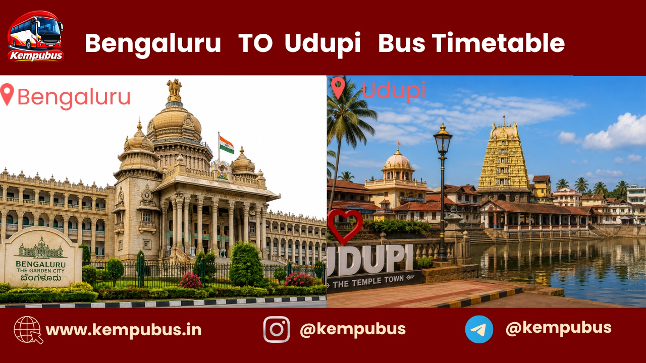 Bangalore → Udupi